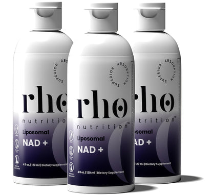 Rho Nutrition Liposomal NAD+-LiquidSupplement Designed to Help supportAbsorption-Active