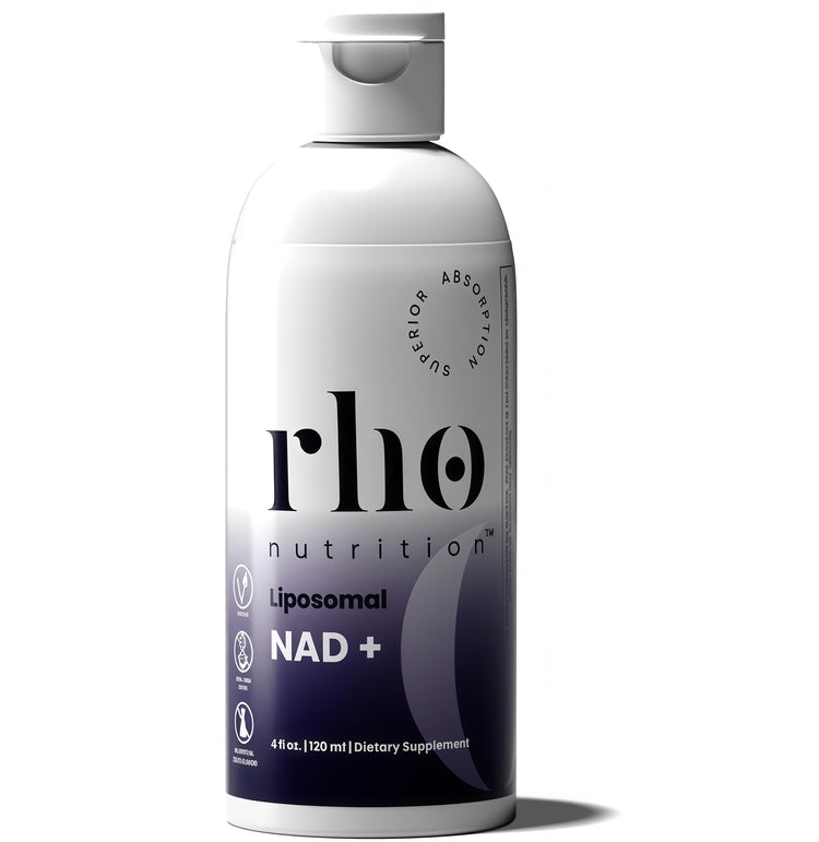 Rho Nutrition Liposomal NAD+-LiquidSupplement Designed to Help supportAbsorption-Active