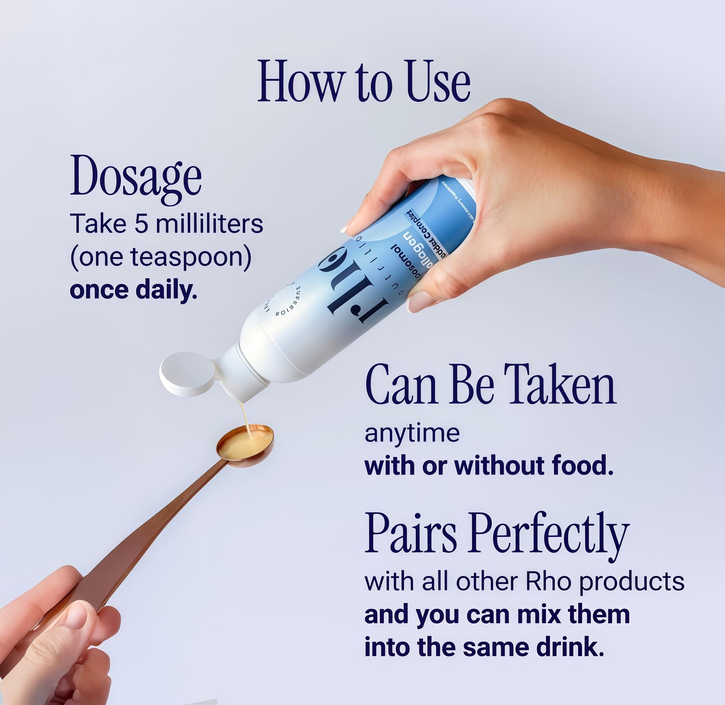 Rho Nutrition Liposomal CollagenPeptides-High-Absorption LiquidCollagen Supplement -Sup!